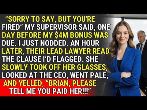 Fired Before My $4M Bonus: The Legal Clause That Backfired ⚖️ thumbnail
