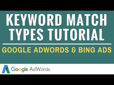 What Are Keyword Match Types in Google Ads? thumbnail