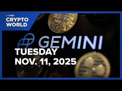 Gemini shares sink after reporting wider-than-expected loss in Q3: CNBC Crypto World thumbnail