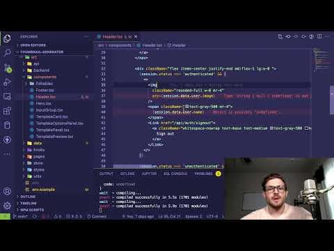 I was wrong, just use typescript thumbnail