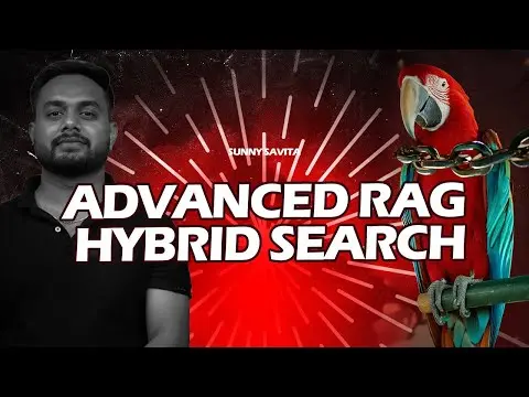 Advance RAG 01 - Powerful RAG Using Hybrid Search(Keyword+vVector search) | Ensemble Retrieval thumbnail