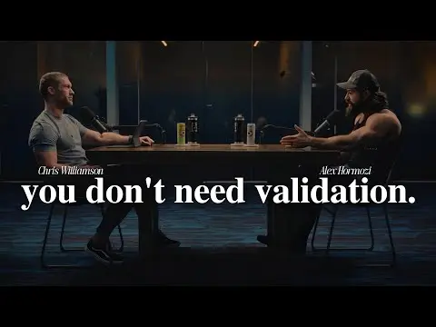 The Most Valuable 40 Minutes You’ll Spend This Year (Hormozi x Williamson) thumbnail