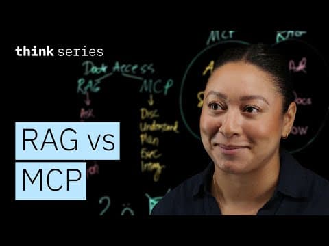 MCP vs. RAG: How AI Agents & LLMs Connect to Data thumbnail