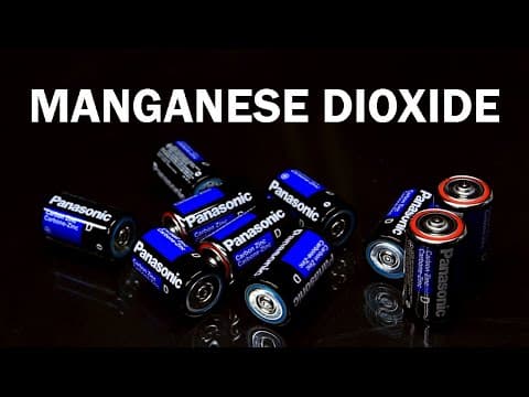 How to Extract Manganese Dioxide from Batteries thumbnail