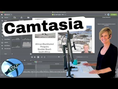 How to Get Started with Camtasia for Video Editing thumbnail
