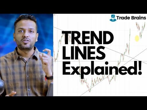 Trend Lines Explained - Understanding How Trend Line Works | Technical Analysis for Beginners thumbnail