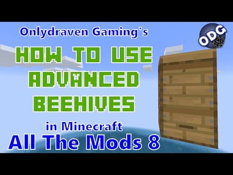 How to Create Advanced Beehives and Upgrades in Minecraft thumbnail