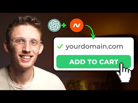 How To Use AI To Find & Buy The Perfect Domain Name thumbnail