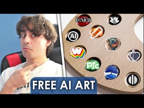 AI Art Websites that Generate for FREE! thumbnail