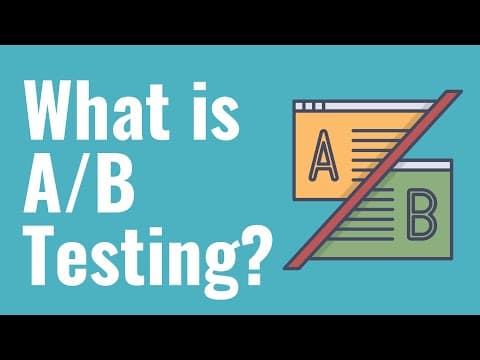 What is A/B Testing? Marketing and Advertising A/B Tests Explained thumbnail