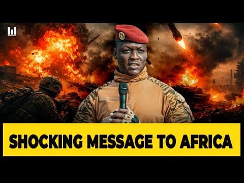 IBRAHIM TRAORÉ SHOCKS AFRICA: WINTER WILL BE BRUTAL thumbnail