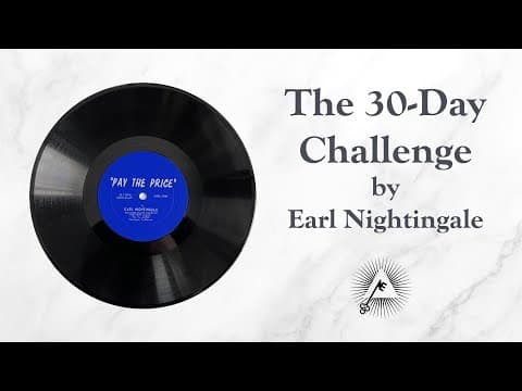 Pay The Price / The 30-day Challenge (1956) by Earl Nightingale thumbnail