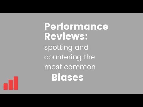 How to Counter Performance Review Biases as a Manager thumbnail