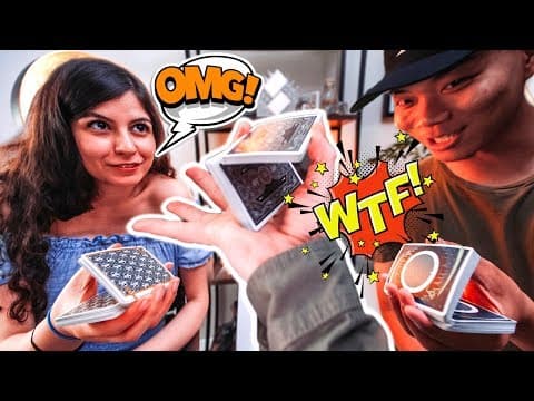 Card Expert Teaches Friends THE HARDEST CARD SHUFFLE (TUTORIAL) thumbnail