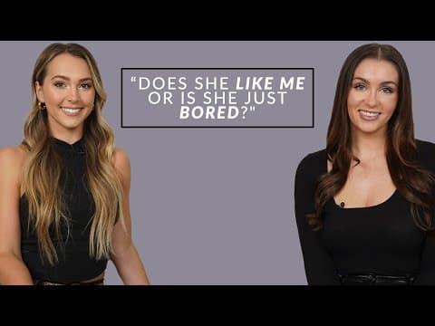 Does She Like Me Or Is She Bored? & The Truth About “Bad Texters” | Courtney & Hallee thumbnail