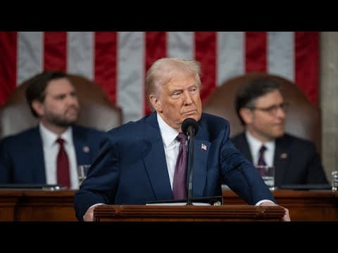 President Trump Addresses Joint Session of Congress, March 4, 2025 thumbnail