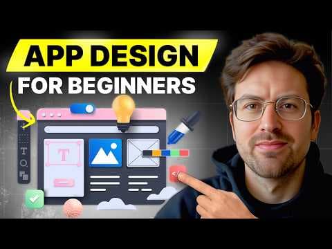 Figma UI Design Tutorial: Design your app in 40 Minutes! thumbnail