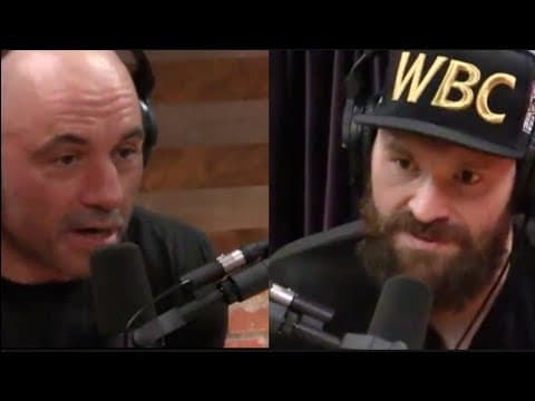 Joe Rogan - How Tyson Fury Bounced Back From Depression & Addiction thumbnail