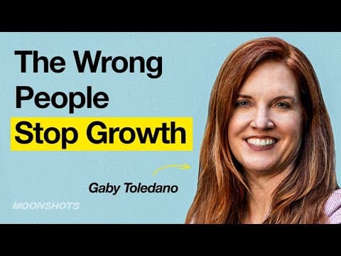 Unlocking Tesla's Hiring Secrets - Interview with Ex-Chief People Officer, Gaby Toledano | EP #81 thumbnail