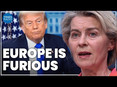 Ursula Von Der Leyen under fire for ‘bad deal’ with Trump thumbnail
