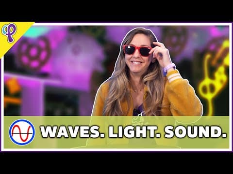 Waves, Light and Sound - Physics 101 / AP Physics 1 Review with Dianna Cowern thumbnail