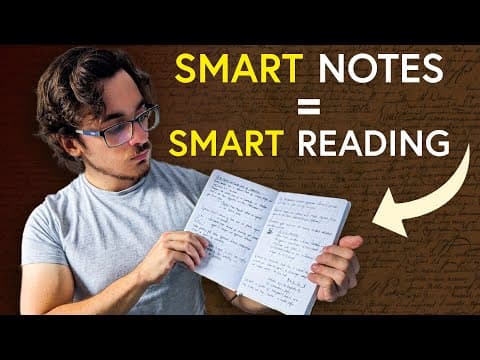 How to Effectively Take Notes While Reading thumbnail