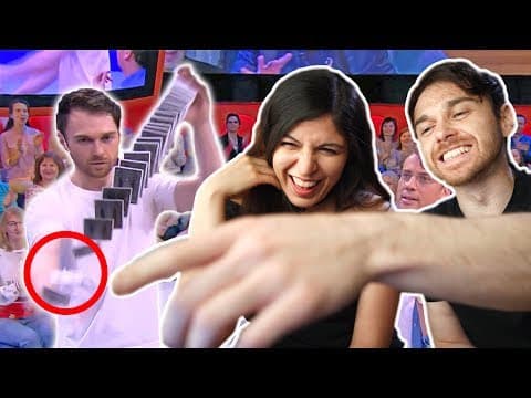 reacting to my failed Cardistry TV appearance | Andrei Jikh thumbnail