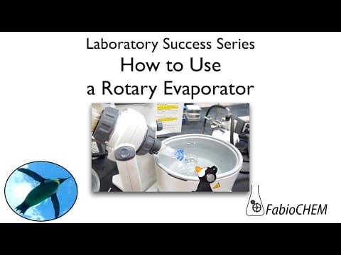 How to Use a Rotary Evaporator for Solvent Removal thumbnail