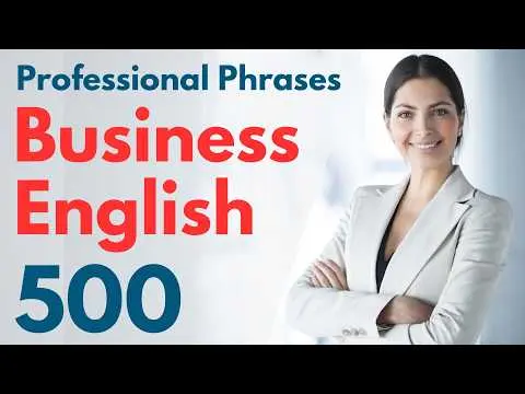 Business English Professional Phrases 500 | Business English Learning thumbnail