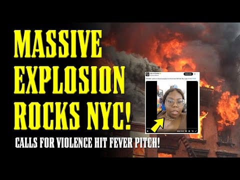 MASSIVE EXPLOSION ROCKS MANHATTAN & DC Police VIOLENCE SHOCK America on SAME DAY! thumbnail