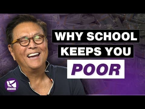 Money Lessons School Doesn't Teach - Robert Kiyosaki thumbnail