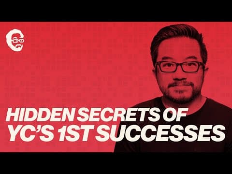 The Secrets of Y Combinator’s Early Success (with YC Co-Founder Jessica Livingston) thumbnail