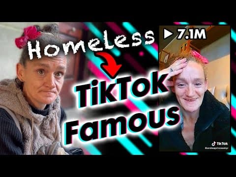 I Made A Homeless Lady TikTok Famous thumbnail