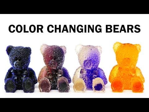 Making color changing plastic thumbnail