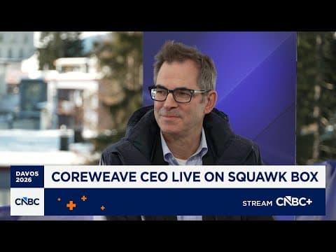 CoreWeave CEO Mike Intrator: AI will continue to pay dividends for the next 100 years thumbnail