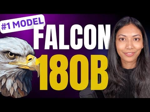 Deploy FALCON-180B Instantly! The NEW #1 Open-Source AI Model thumbnail