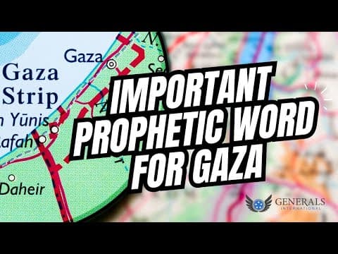 Important Prophetic word for Gaza Middle East Briefing I Cindy Jacobs thumbnail