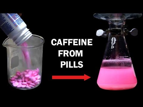 Extracting caffeine from caffeine pills thumbnail