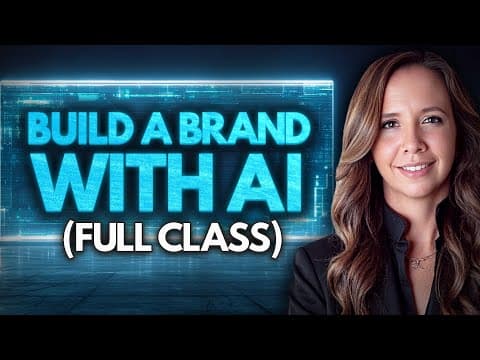 FULL TUTORIAL: How to Build a Wealth-Creating & Lasting Online Brand with AI thumbnail