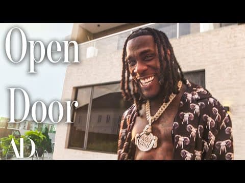 Inside Burna Boy's Lagos Mansion | Open Door | Architectural Digest thumbnail