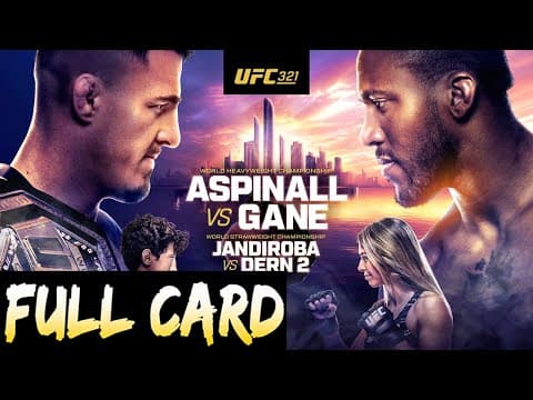 UFC 321 Predictions Aspinall vs Gane Full Card Betting Breakdown thumbnail