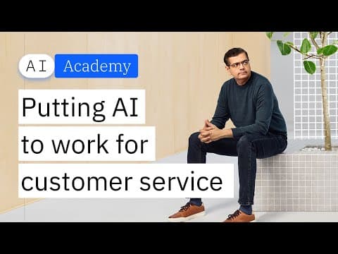 Putting AI to work for Customer Service thumbnail