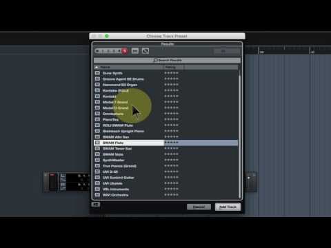 Using Track Presets in Cubase to save time configuring VST instruments thumbnail