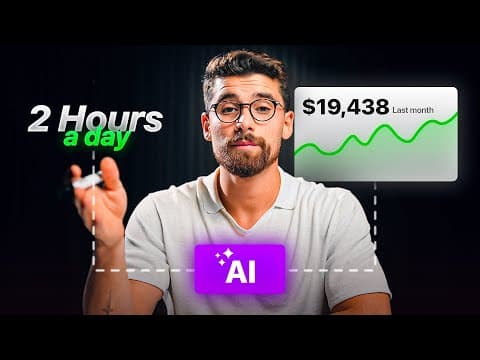 How to Make Money Using AI Efficiently thumbnail