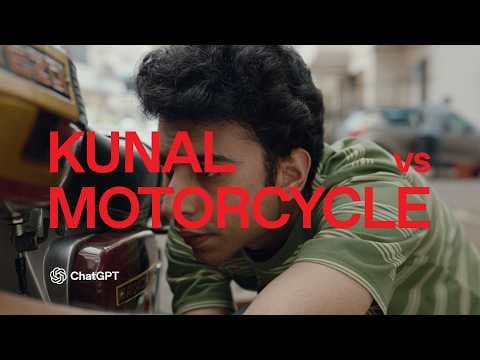Kunal vs Motorcycle | With ChatGPT thumbnail