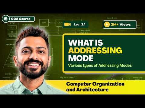 L-2.1: What is Addressing Mode | Various Types of Addressing Modes | COA thumbnail