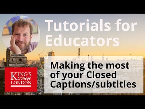 Using Microsoft Stream closed captions for subtitles and transcripts thumbnail
