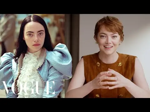 Emma Stone Breaks Down 18 Looks, From Superbad to Poor Things | Life in Looks | Vogue thumbnail