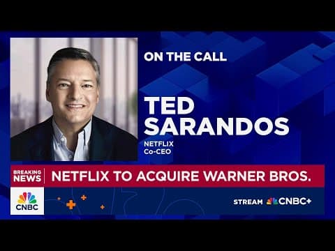Netflix co-CEO on Warner Bros. Discovery deal: ‘It sets us up for success for decades to come’ thumbnail