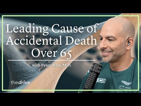 How Falls Become Fatal After Age 65 | Peter Attia AMA 37 thumbnail